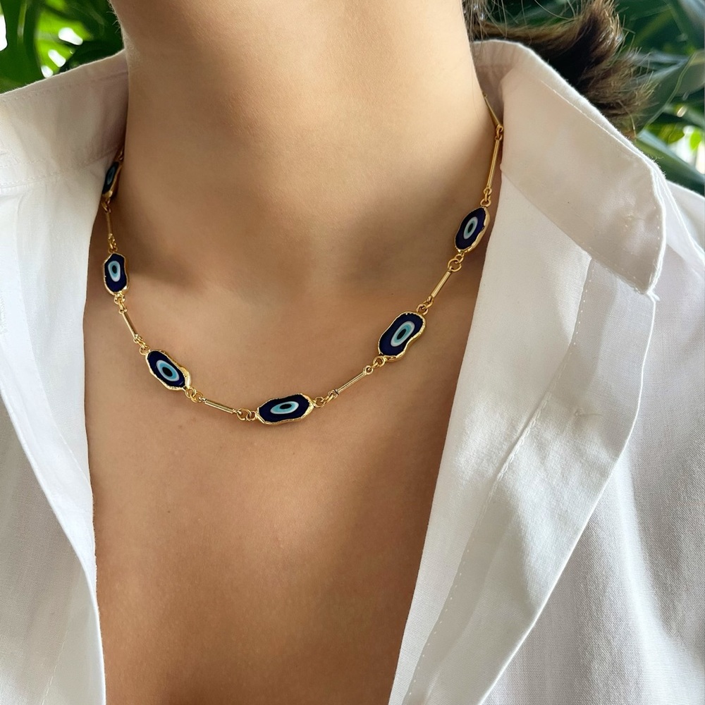 Evil eye necklace